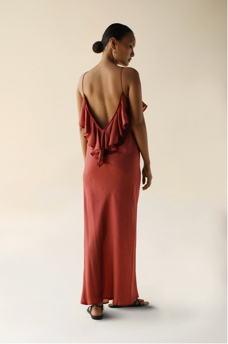 Flora Maxi Dress - Henna