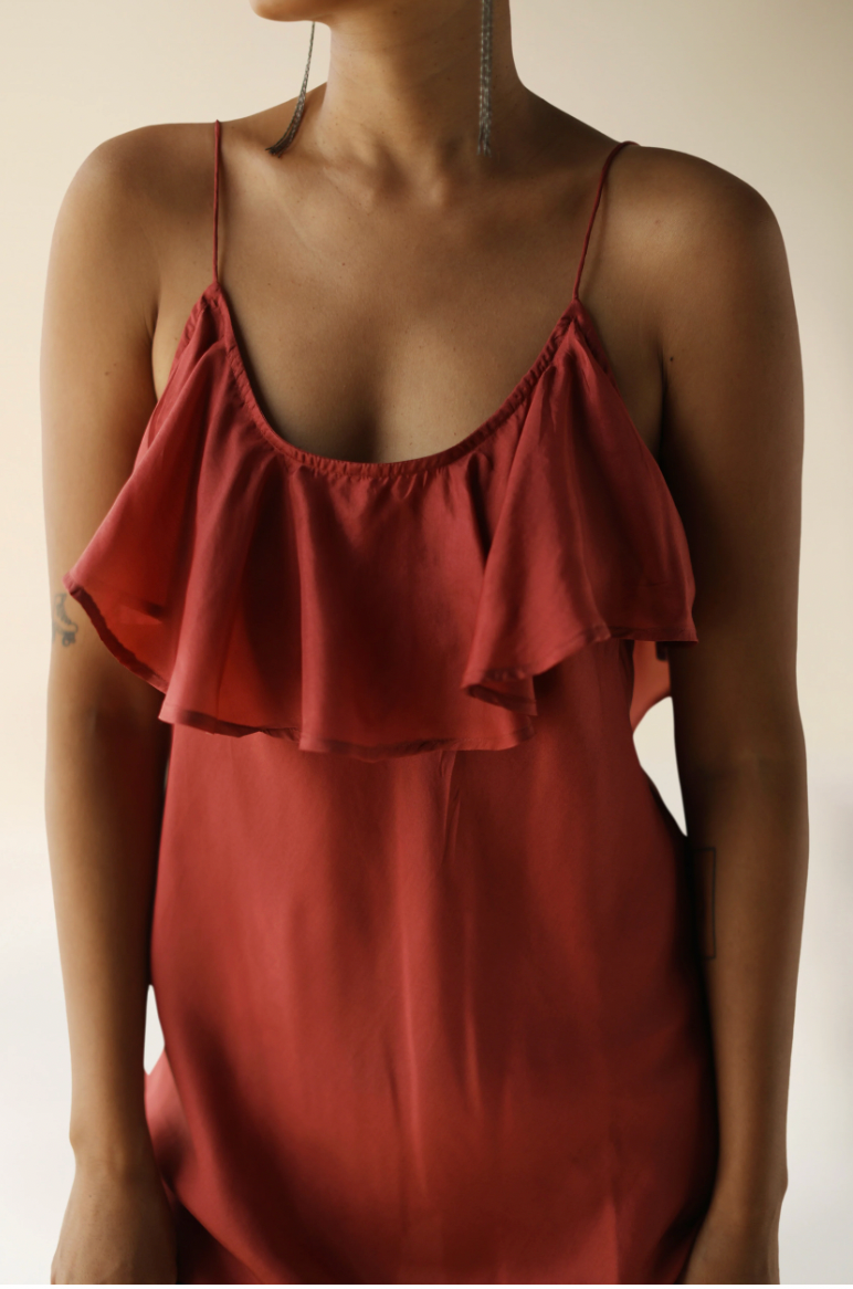 Flora Maxi Dress - Henna