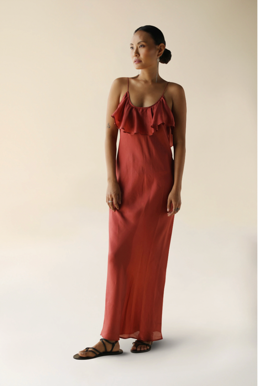 Flora Maxi Dress - Henna