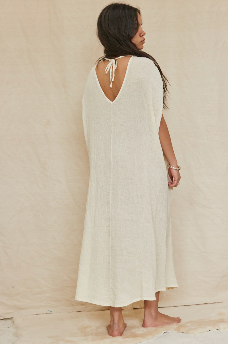 Mamapapa Grasse off white dress