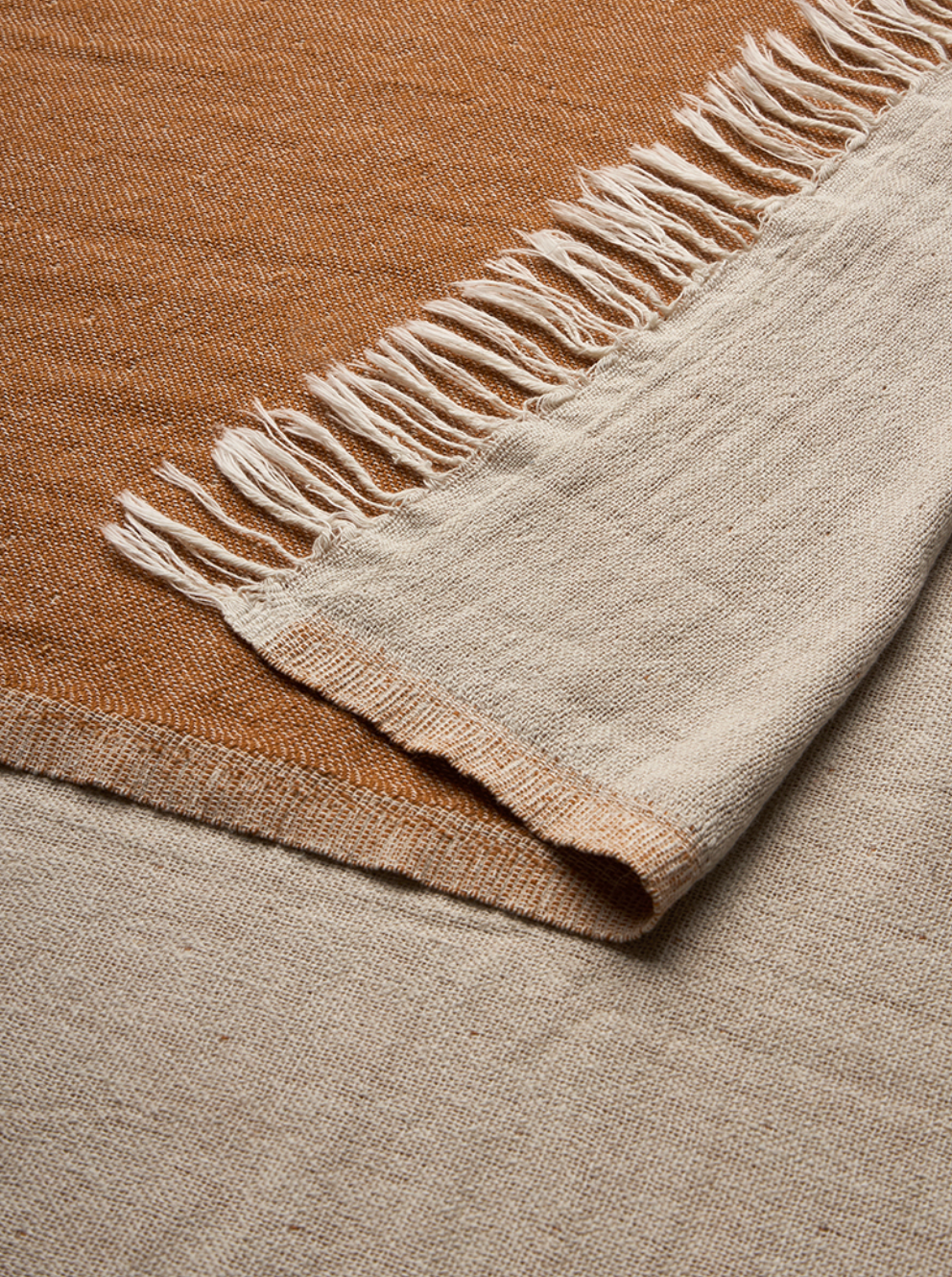 Mare Linen Towel – Bronze Brown