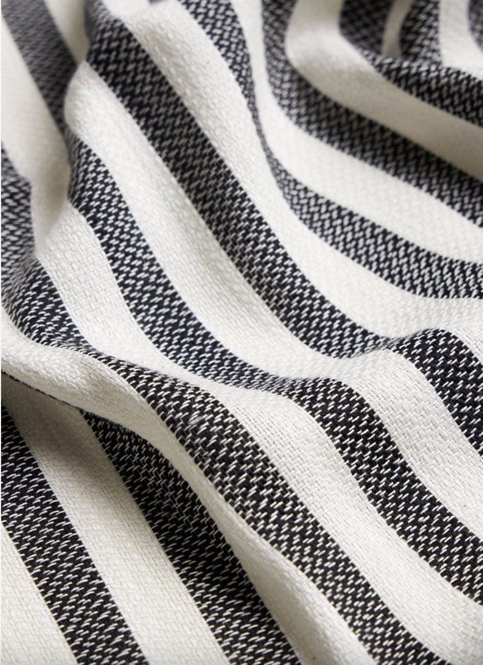 Tinetto Tencel Towel – Black - Hearth Co