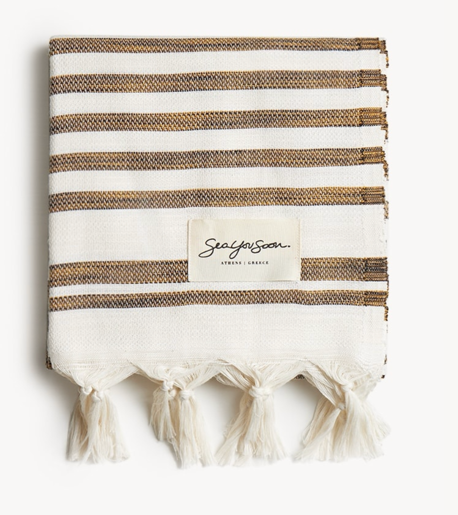 Tinetto Tencel Towel – Mustard