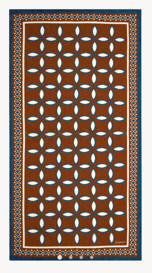 Tilea Pareo Burnt Desert Clay – Eclipse Blue