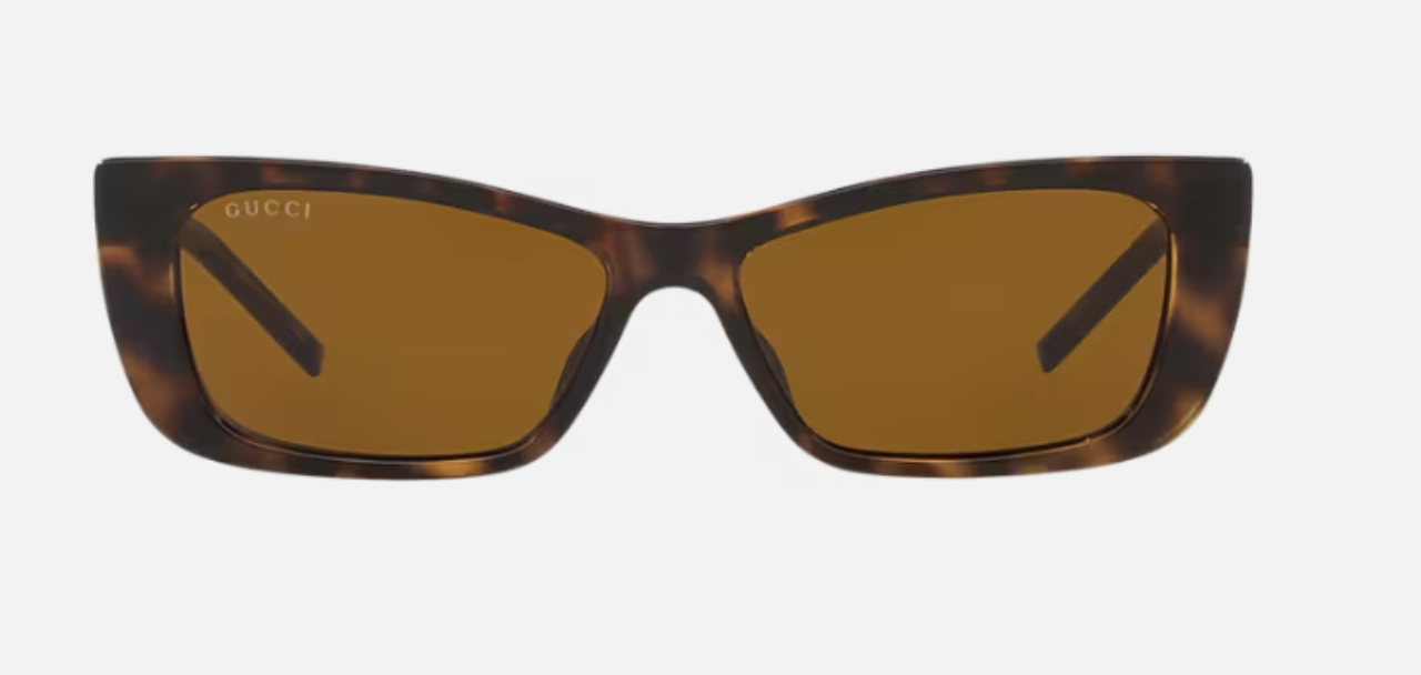 Gucci Tortoise Shell Cat-eye Sunglasses