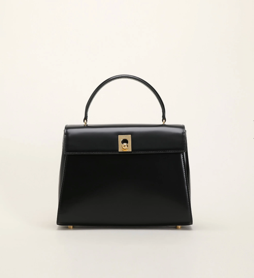 ANNALOCH Marie 28 Handle bag - black leather