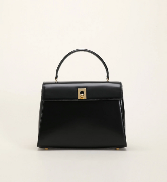 ANNALOCH Marie 28 Handle bag - black leather