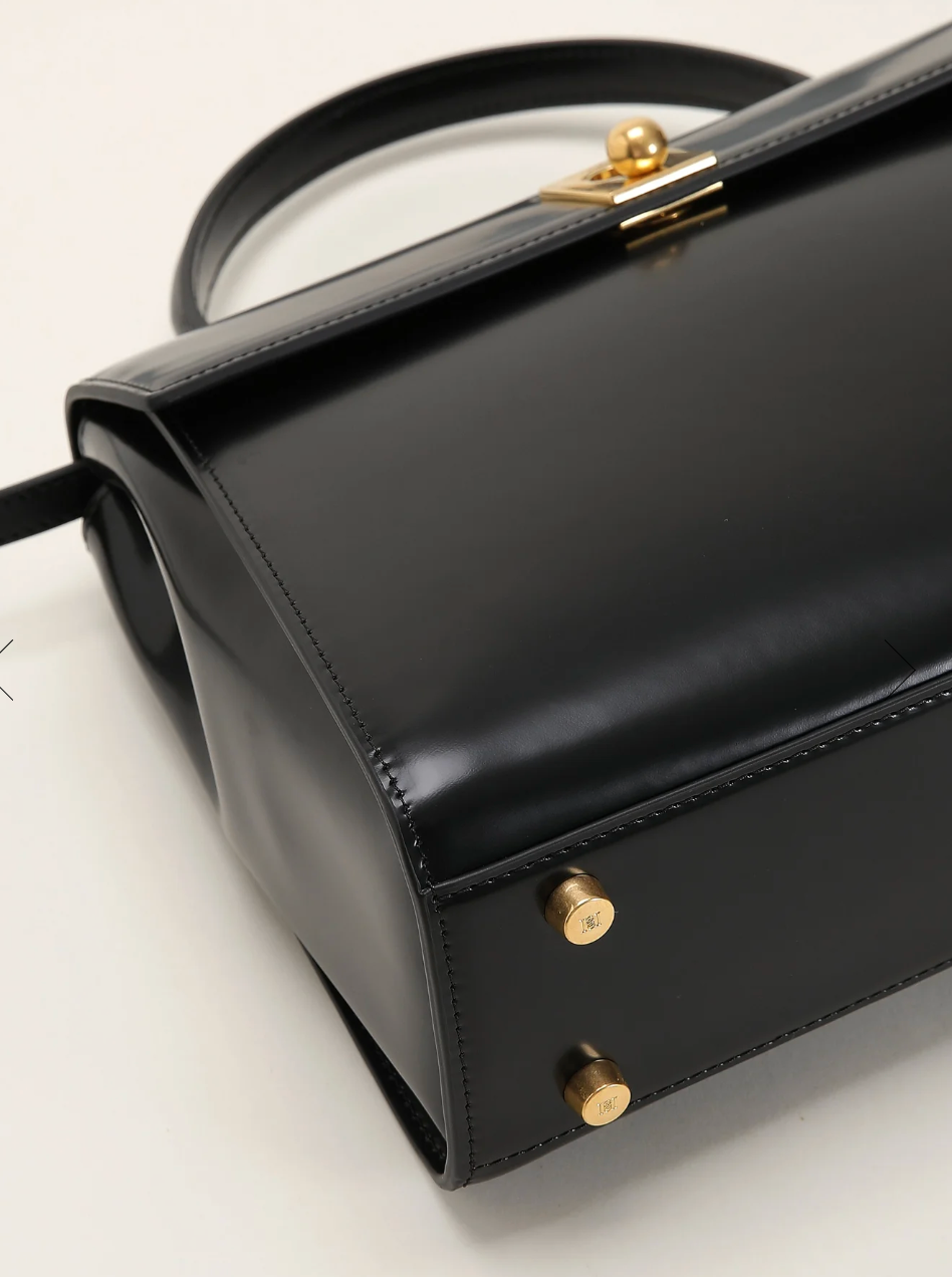 ANNALOCH Marie 28 Handle bag - black leather