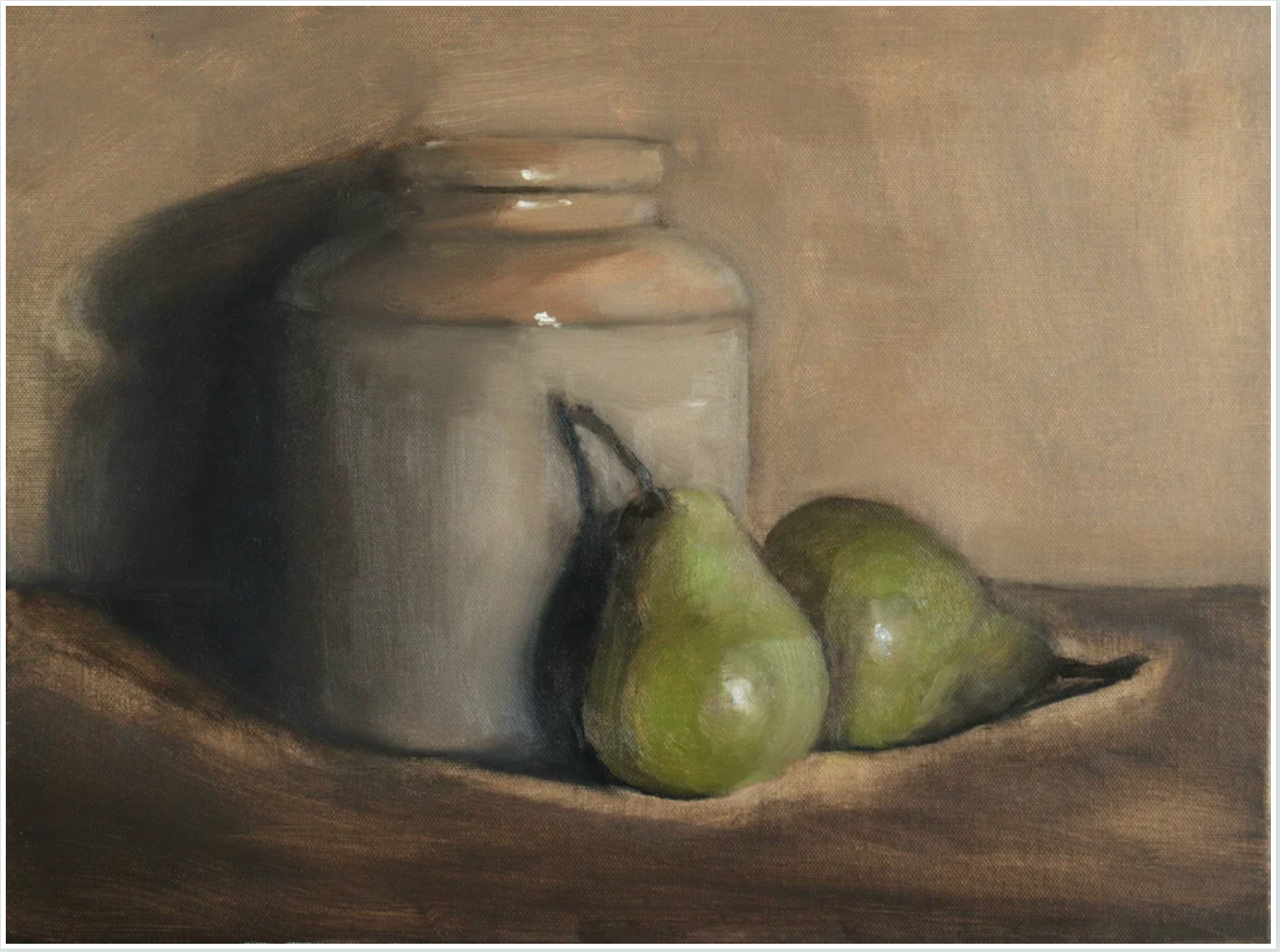 Jessica Olpp - Jarre en grès et poires - Hearth Co