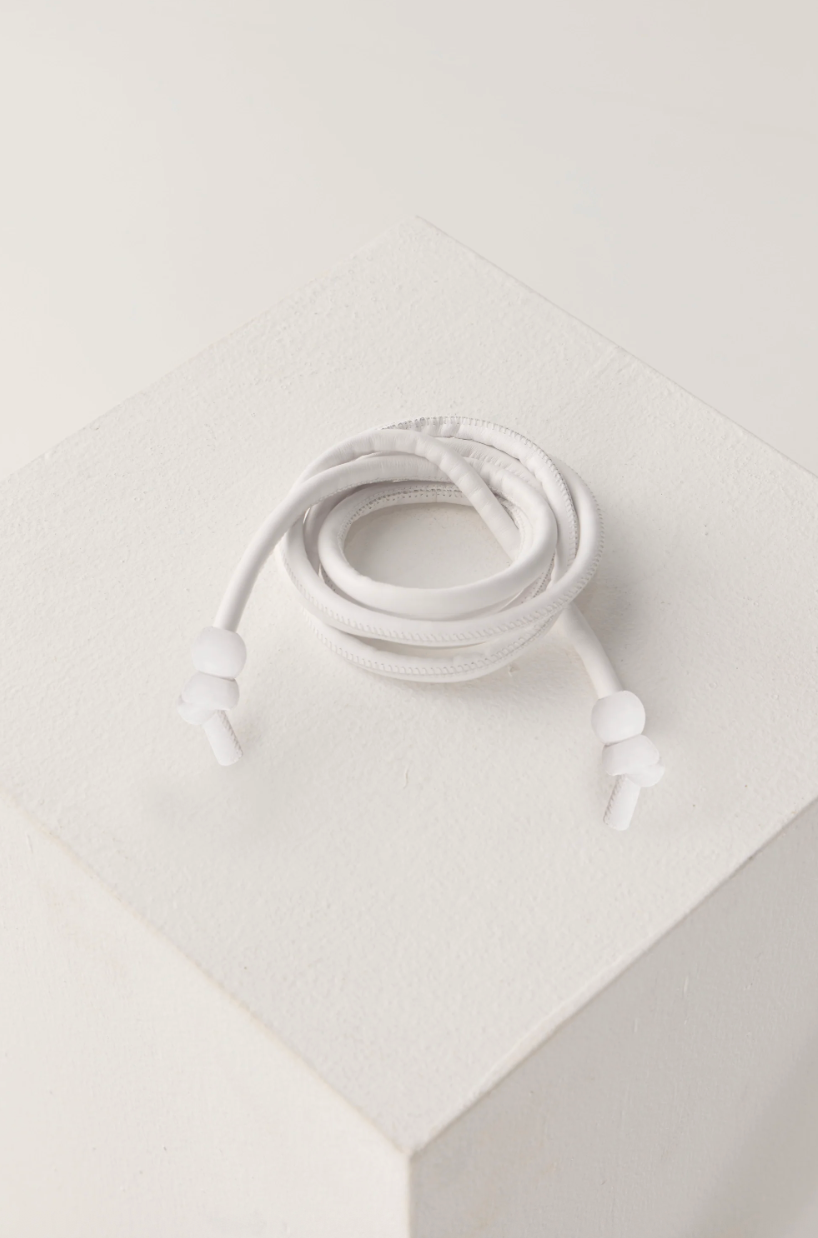 Asena Belt | White Leather - Hearth Co