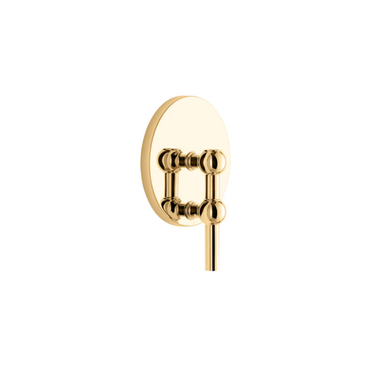 Stoff Nagel wall hanger - brass