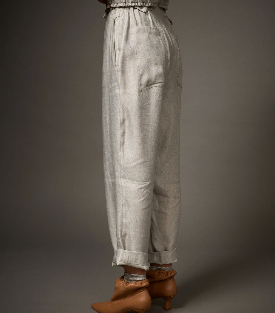 The Belmont Pant Platinum - Hearth Co