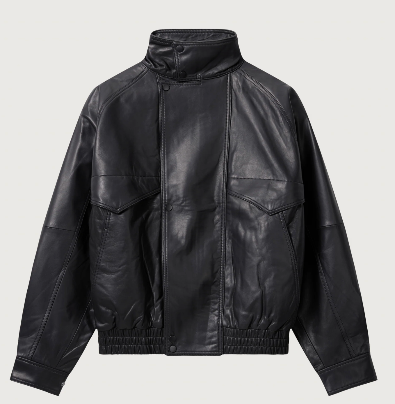 Axel Leather Bomber Jacket - Preorder - Hearth Co