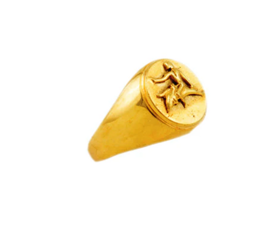 Zaza Dolphin Ring Gold