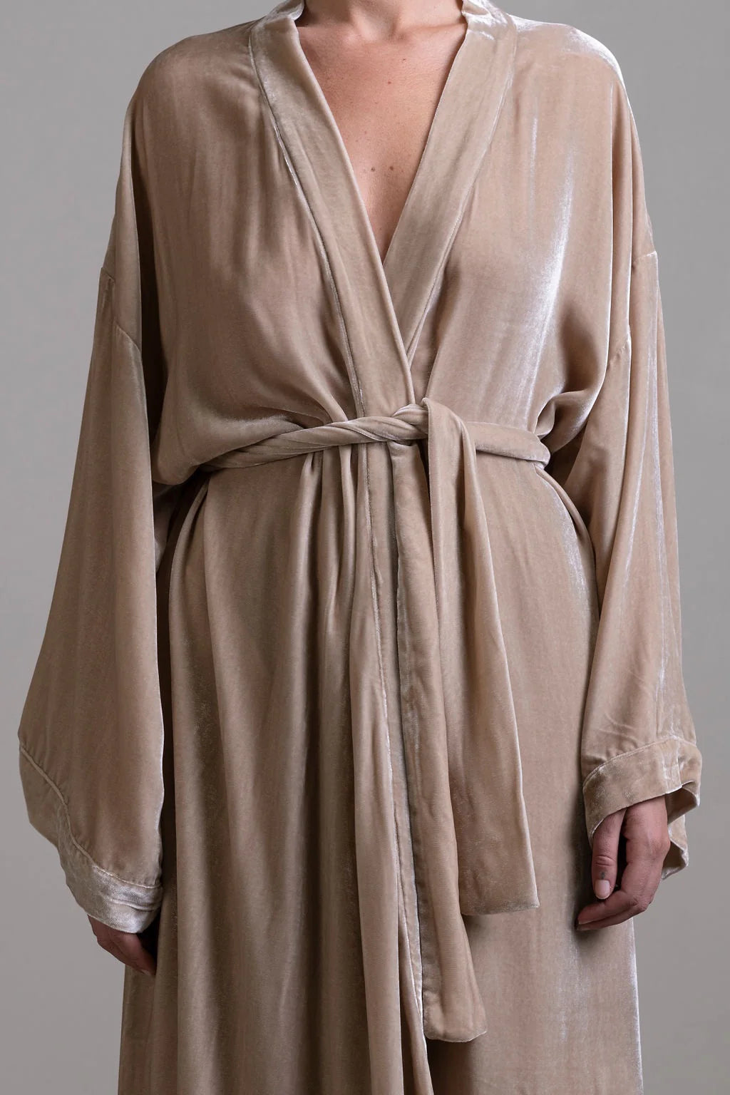 Silk Velvet Robe