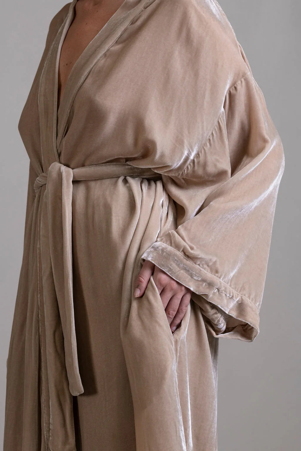 Silk Velvet Robe