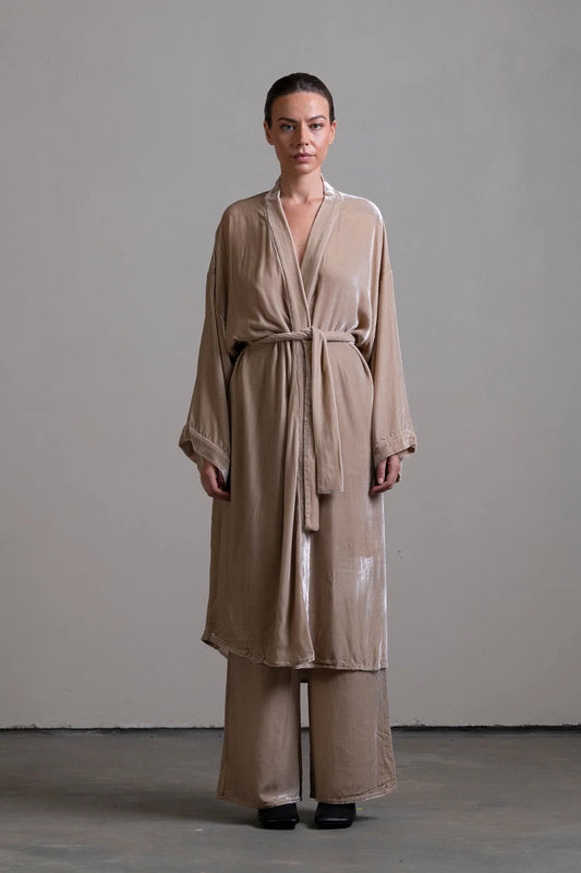 Silk Velvet Robe