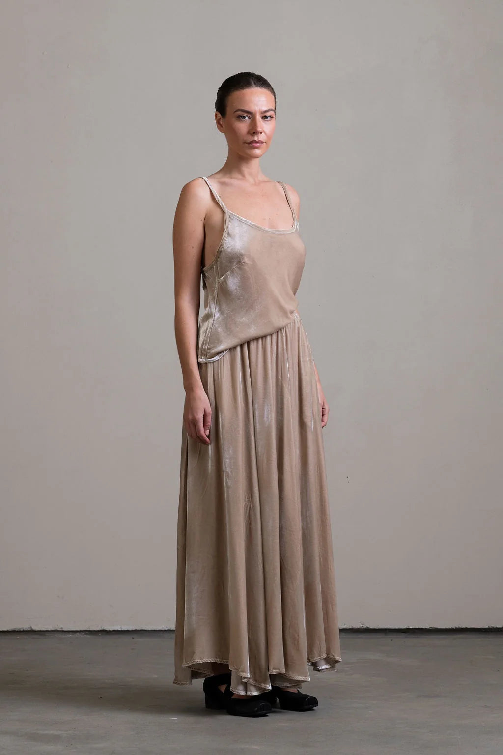 Silk Velvet Skirt