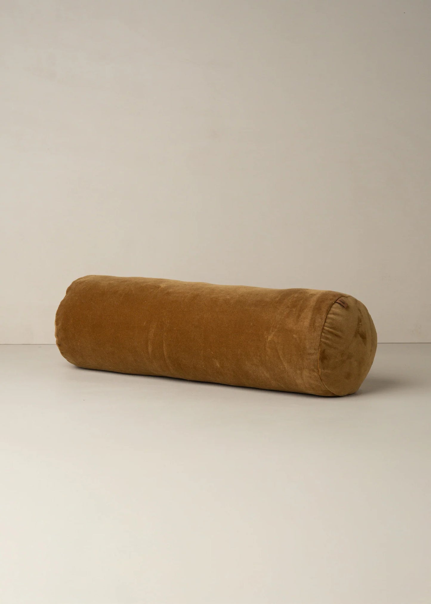 Velvet Structured Bolster | Nutmeg - Hearth Co
