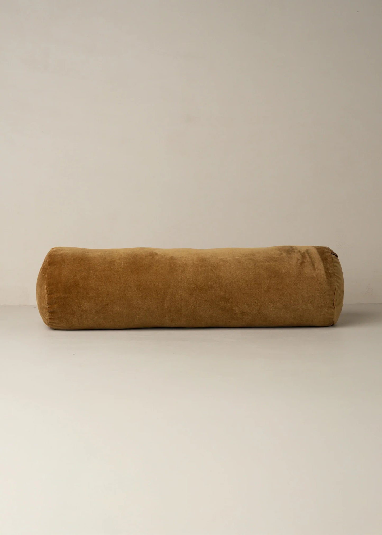 Velvet Structured Bolster | Nutmeg - Hearth Co