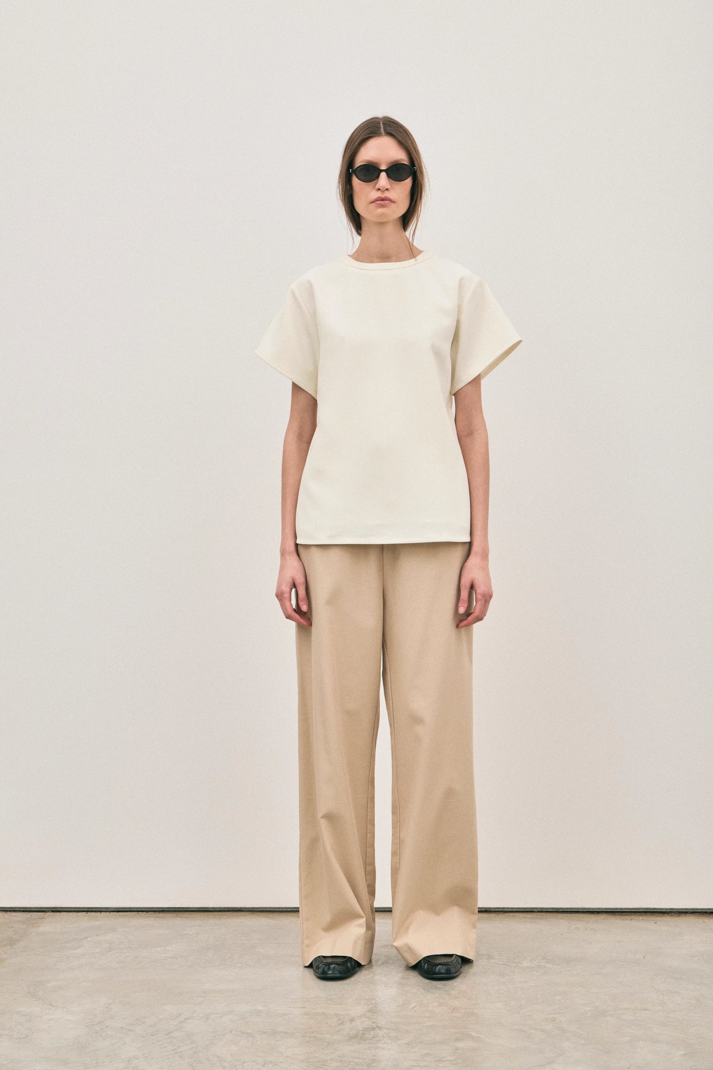 Amelia Top - Ivory - Hearth Co