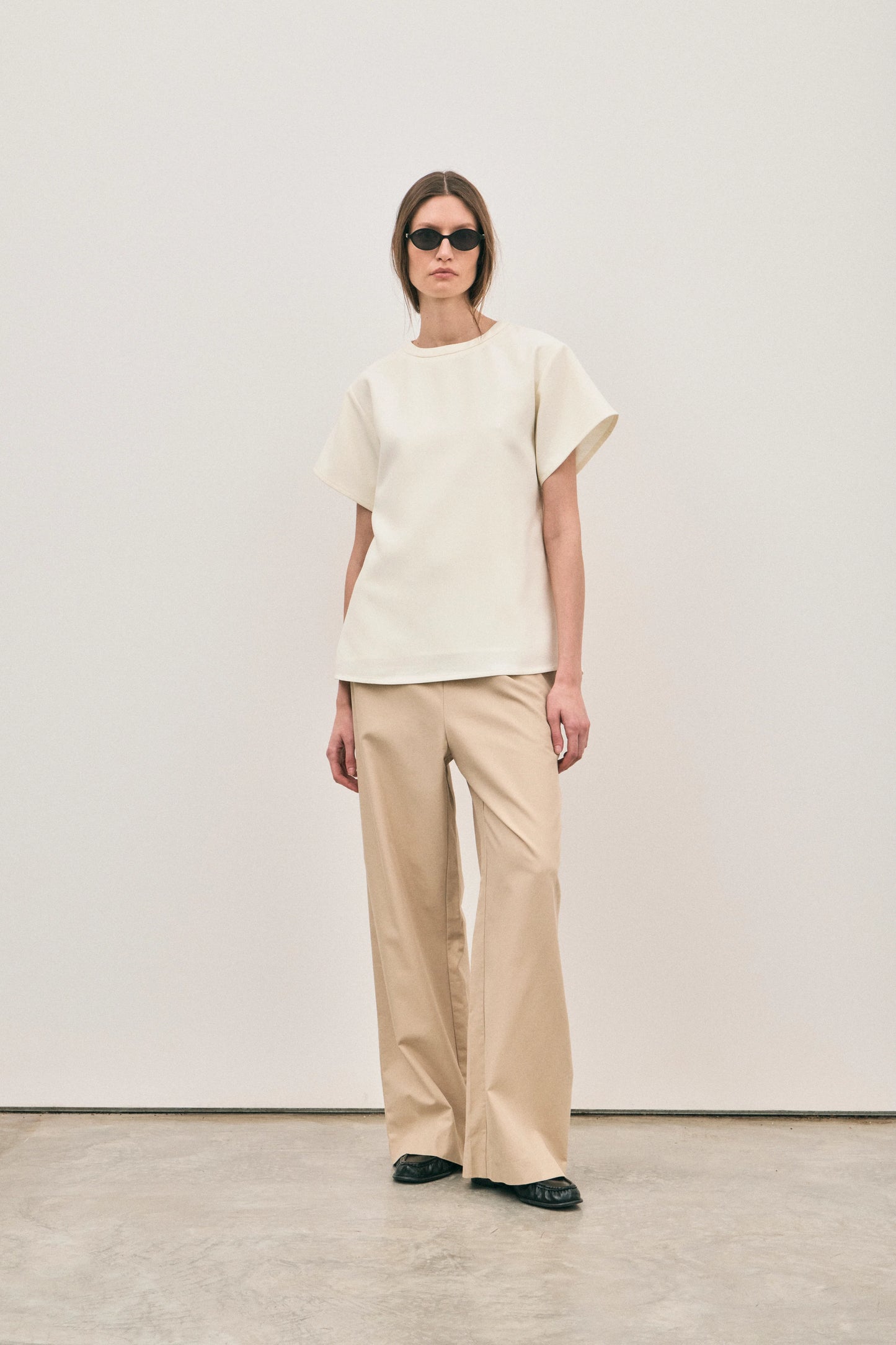 Amelia Top - Ivory - Hearth Co