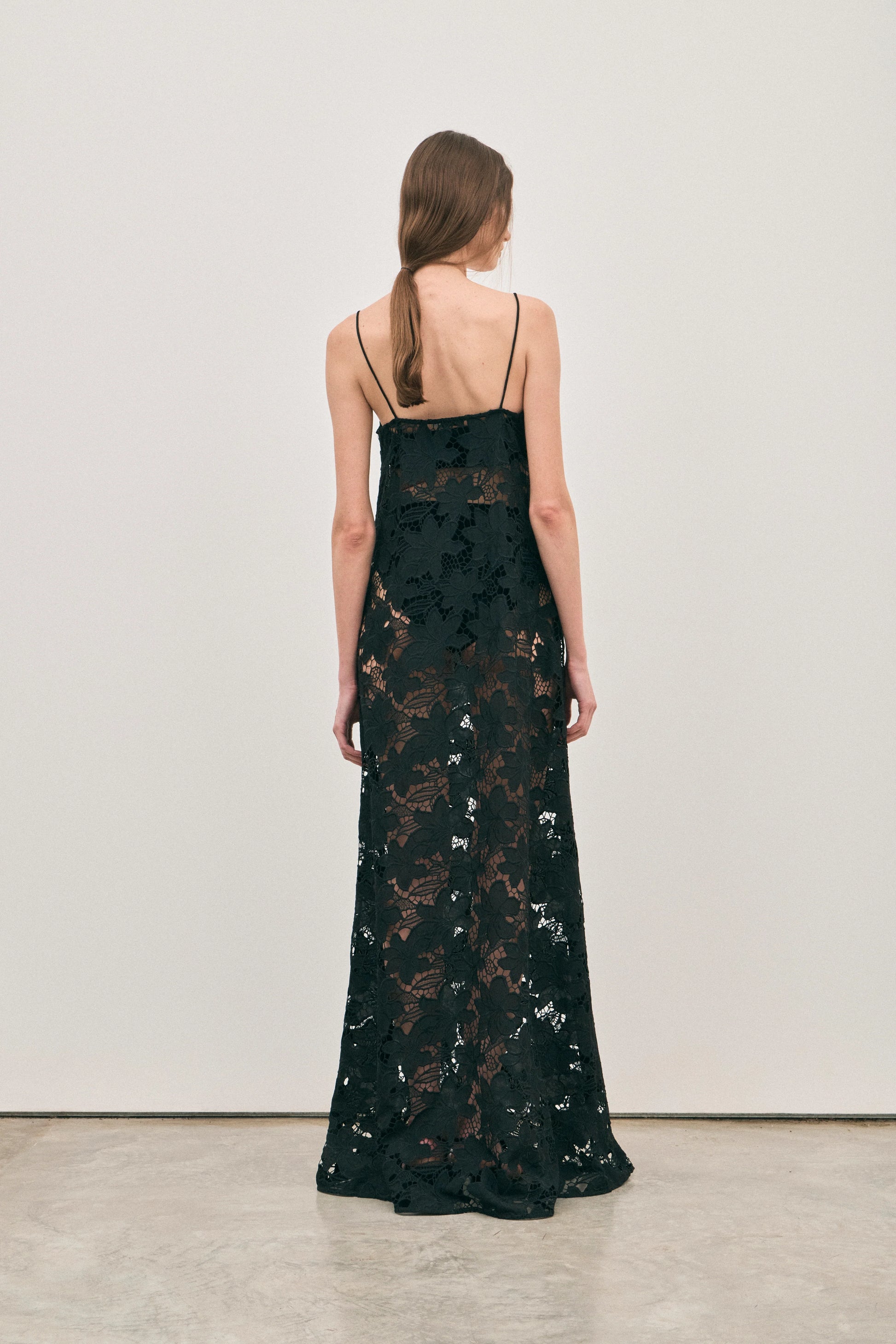 Camilla Dress - Noir Crochet Lace Regular price - Hearth Co