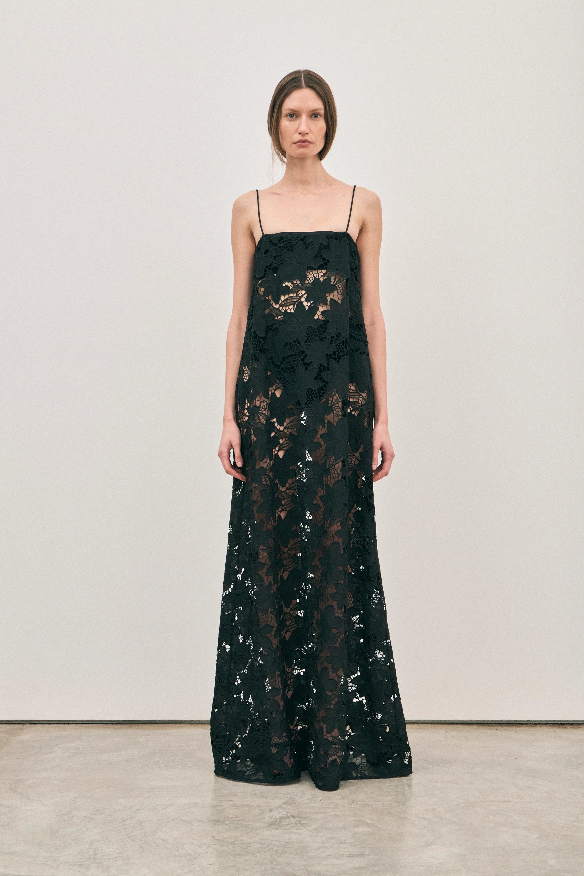 Camilla Dress - Noir Crochet Lace Regular price - Hearth Co