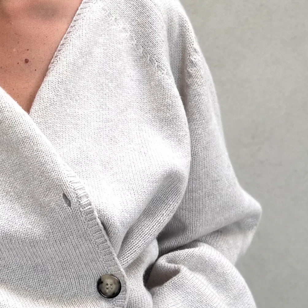 Cashmere Silk Wool Cardigan