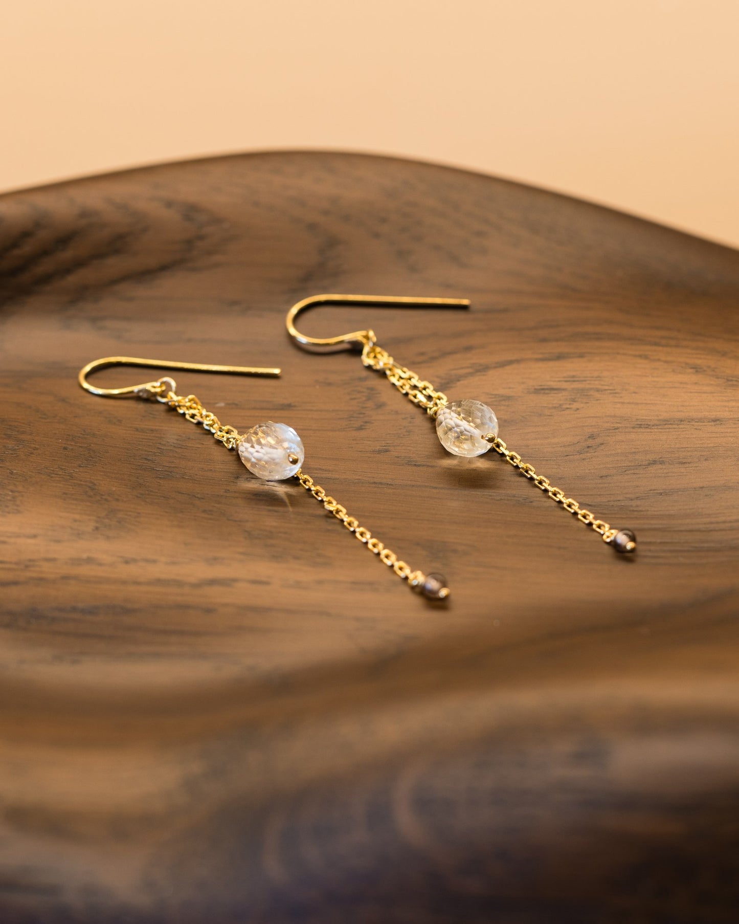 Gold Dahlia Earrings - Hearth Co