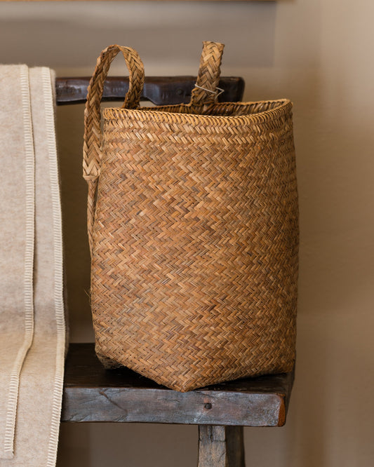 Handmade Raffia Backpack - Hearth Co