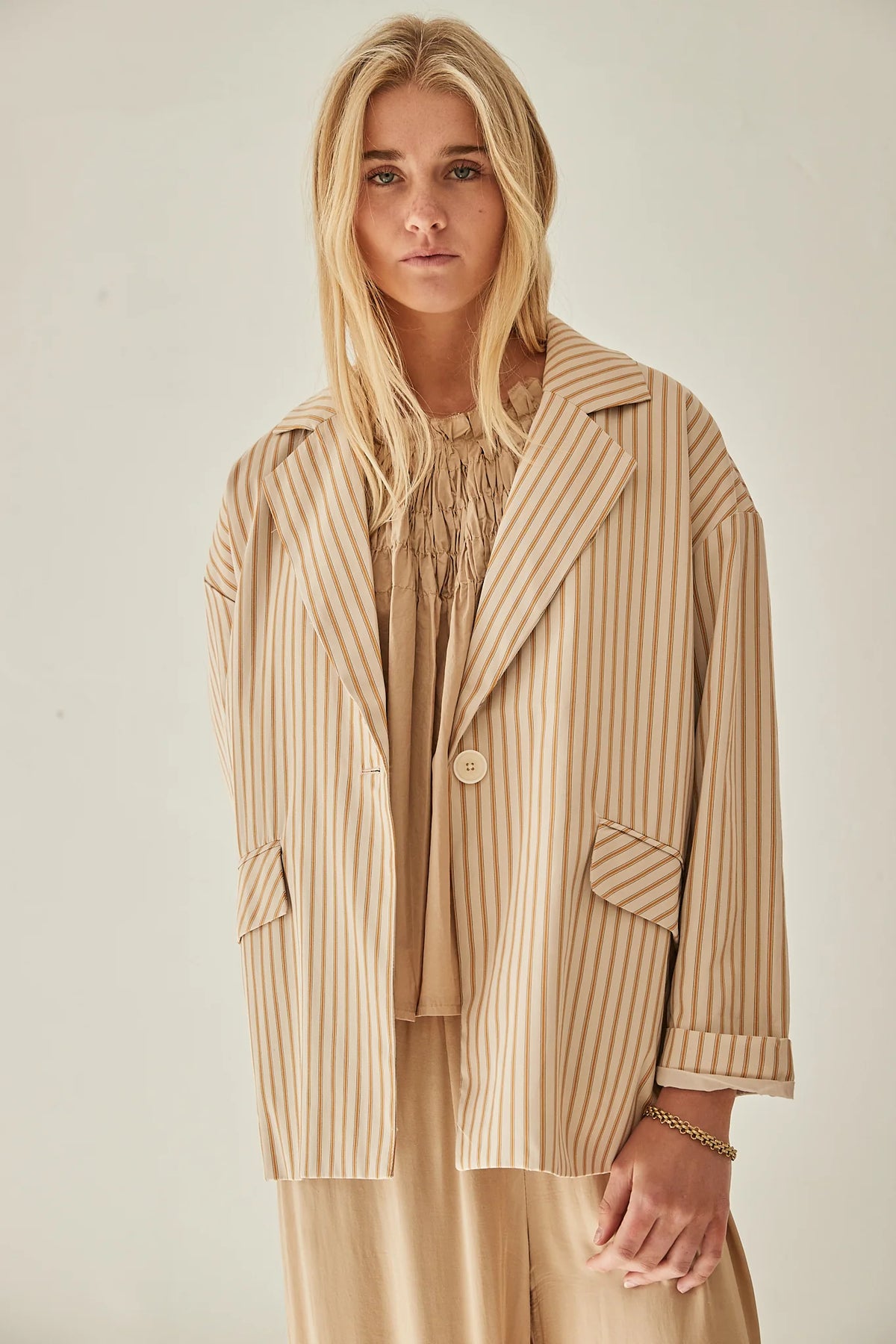 Mamapapa | Carcoar striped blazer