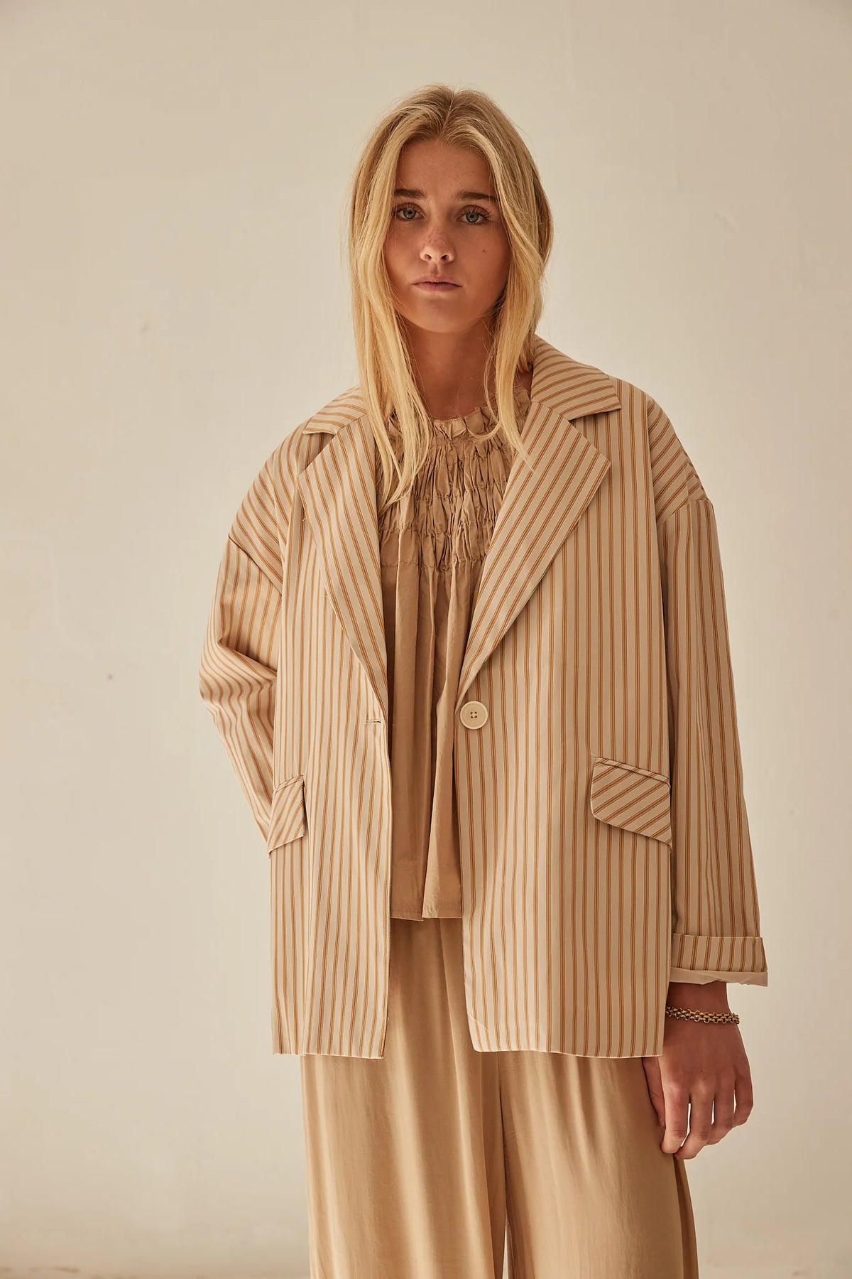 Mamapapa | Carcoar striped blazer