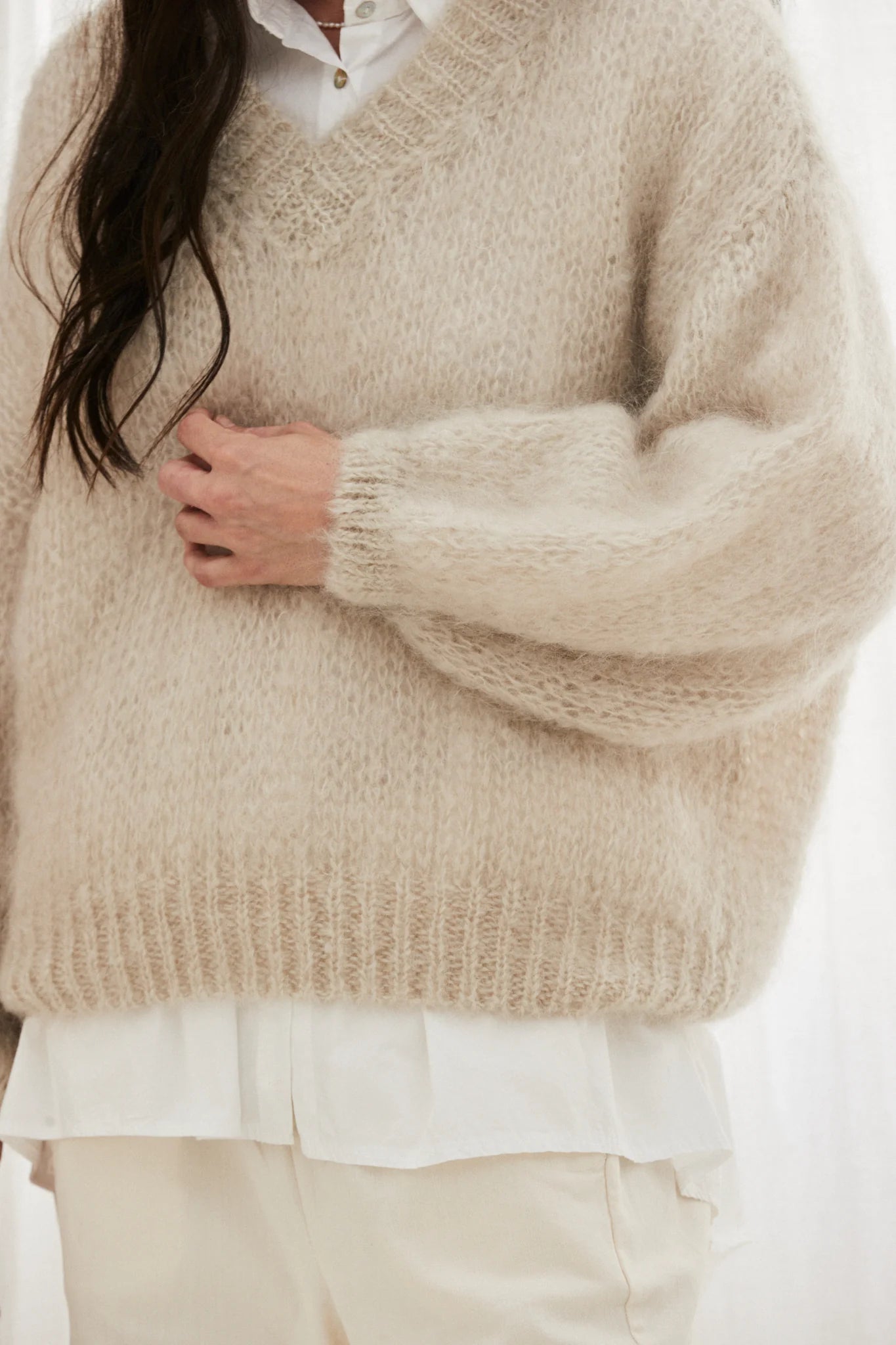 Mamapapa Bruno - V-neck sweater - Hearth Co