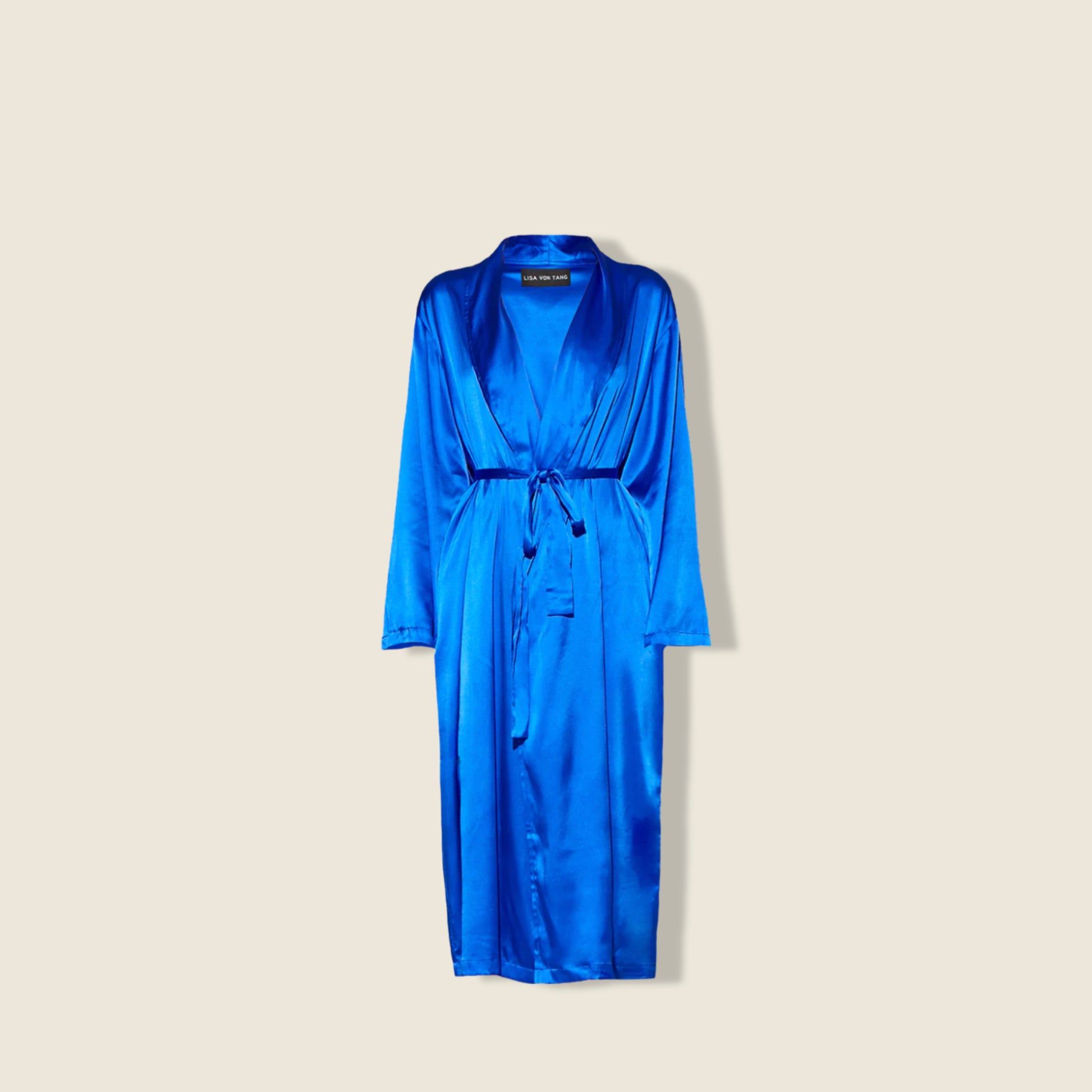 Caviar-In-Bed Silk Robe - Hearth Co