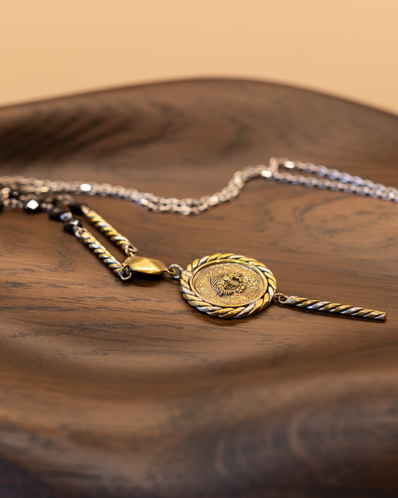 Twister Coin Necklace - Hearth Co