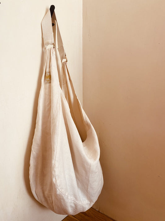Zaza Body Tote Bag Italian Linen